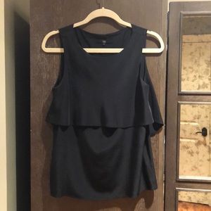 Tibi silk layered top